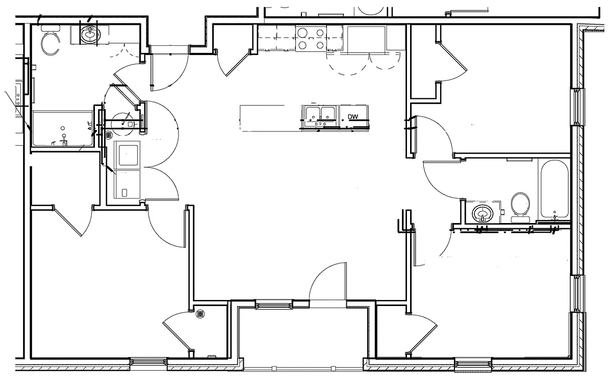 Floor plan 3 Bdrm