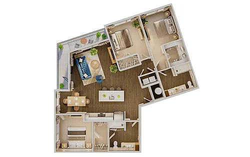 Floor plan C2