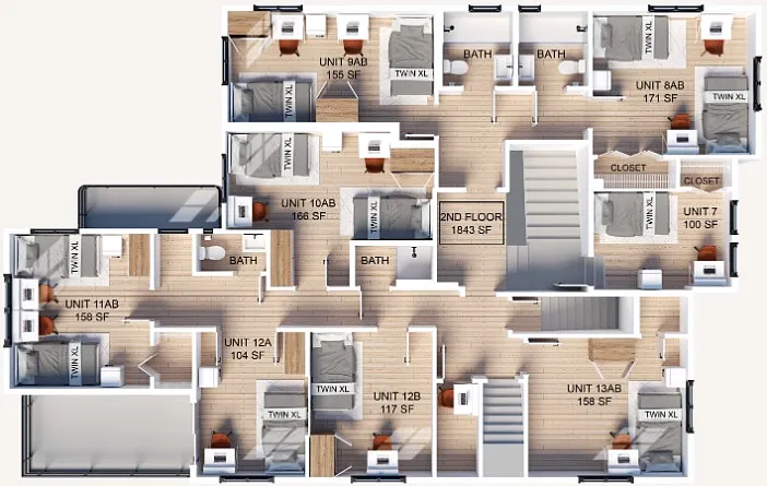 Floor plan Second Floor