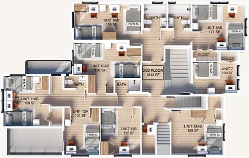 Floor plan Second Floor