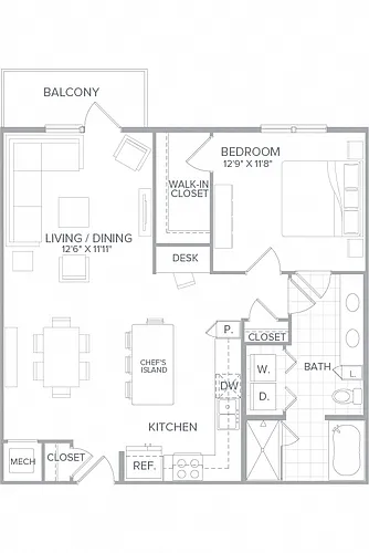 Floor plan A4