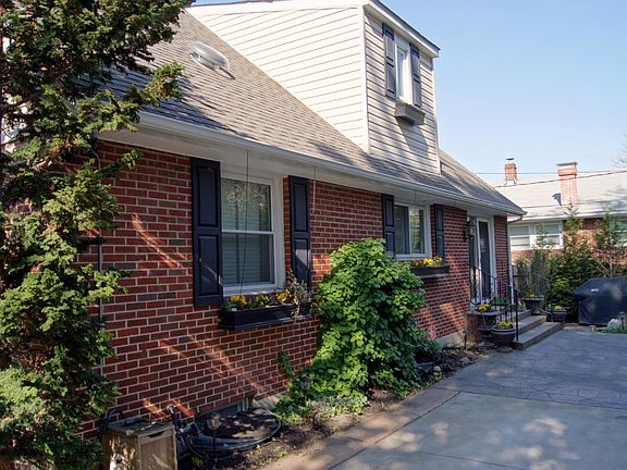 Stamped concrete patio