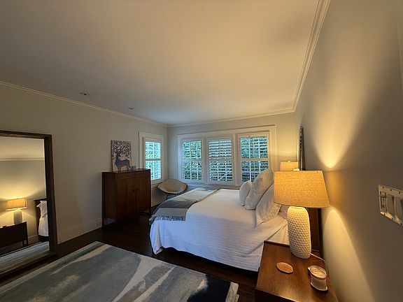 Light-filled primary bedroom