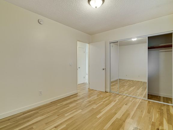 Bedroom with full-sized closet