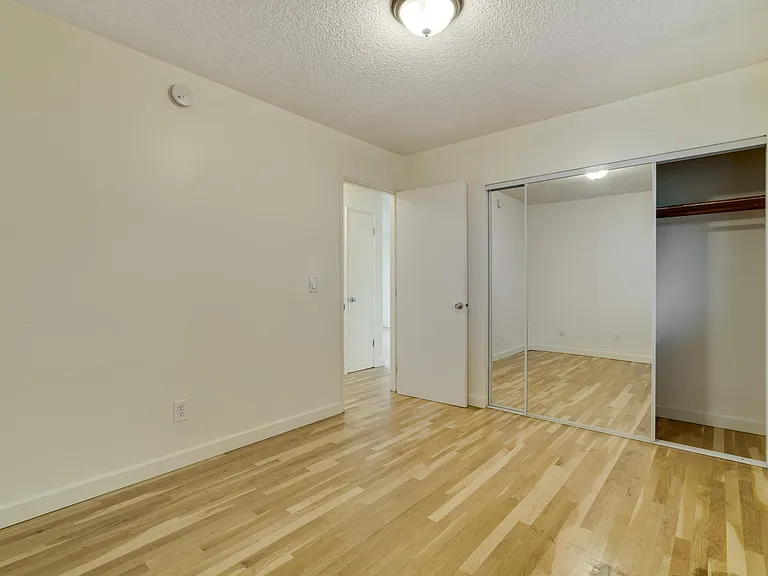 Bedroom with closet