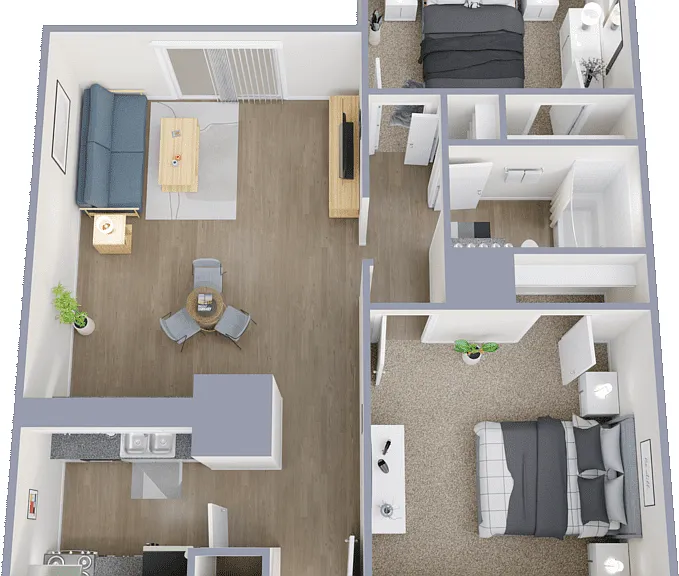 The San Jacinto Floorplan Diagram