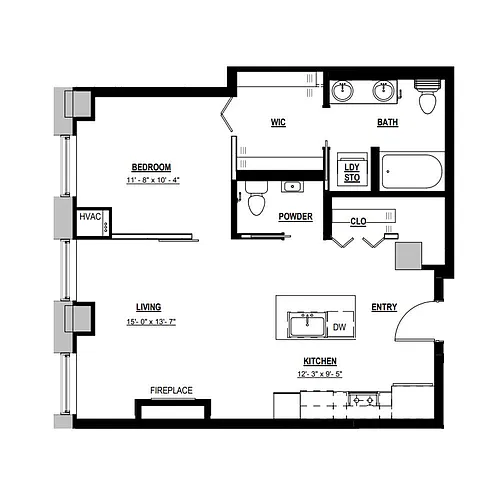 Floor plan APH2