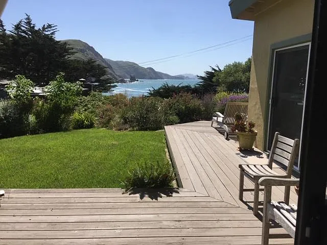 Wrap around deck