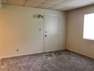 Entrance door in living room