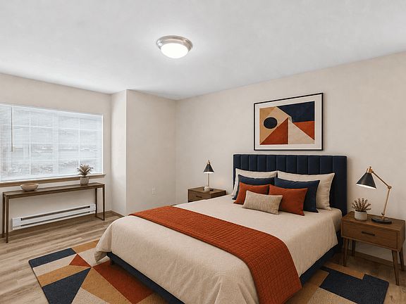 A versatile second bedroom ready for guests, roommates, or a personalized retreat.