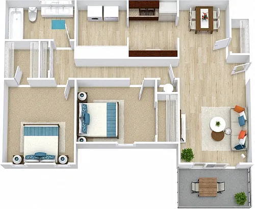Floor plan B1