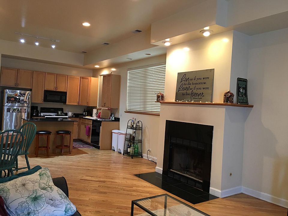Granite Fireplace with Gas and Wood burning capabilities