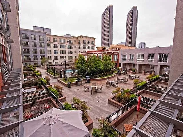 View from unit.