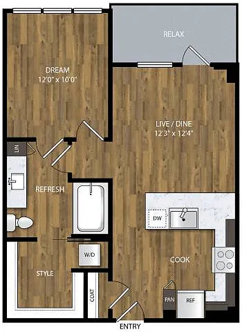 Floor plan A-100