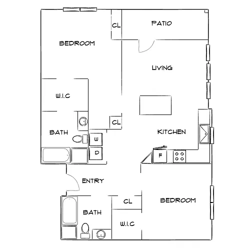 Floor plan Design 2J