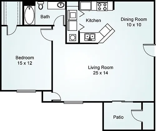 Floor plan A - Cypress