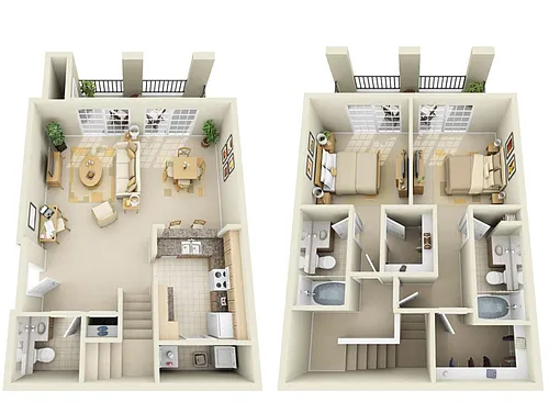 Floor plan 2X25A