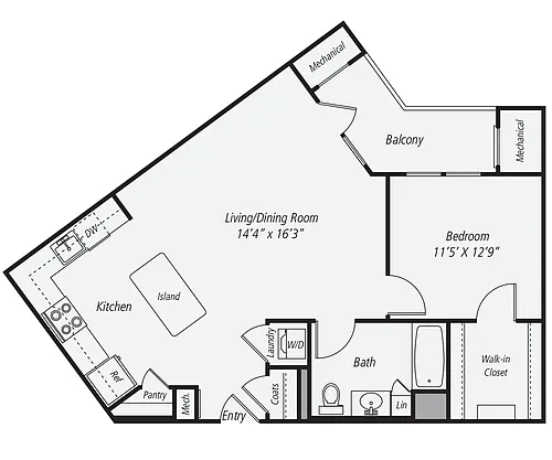 Floor plan A7-808
