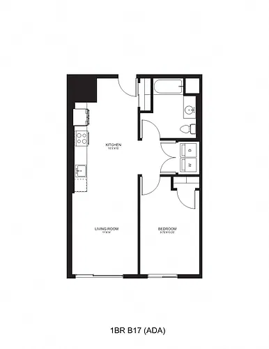 Floor plan B17