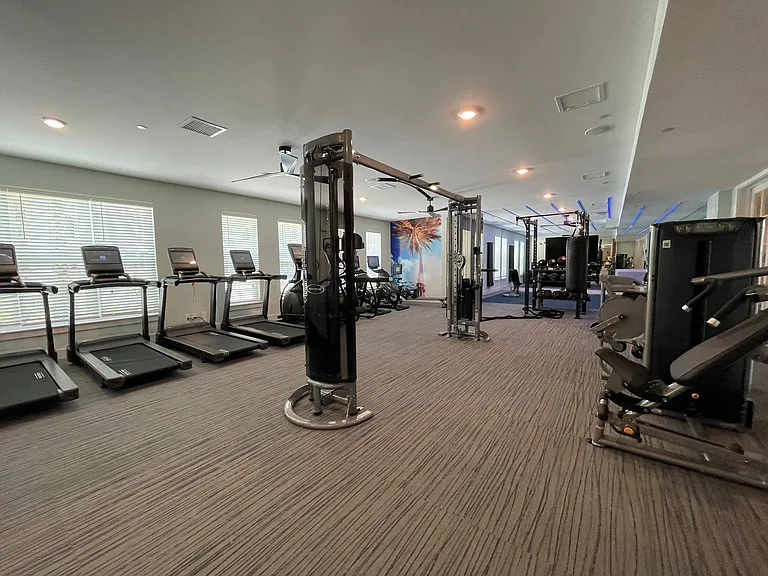 No need for a gym membership - just use our on-site fitness center.
