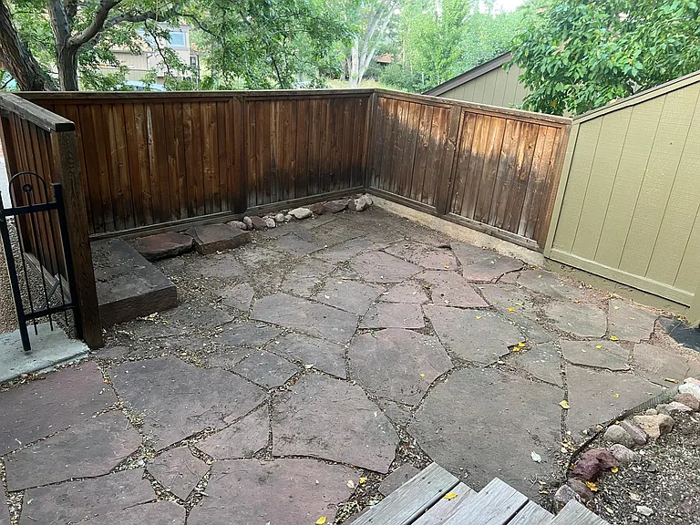 Front deck