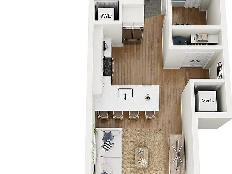 Floor Plan S2 | Echelon at Charlotte | Apartments in Charlotte, NC Floor Plan S2 | Echelon at Charlotte | Apartments in Charlotte, NC