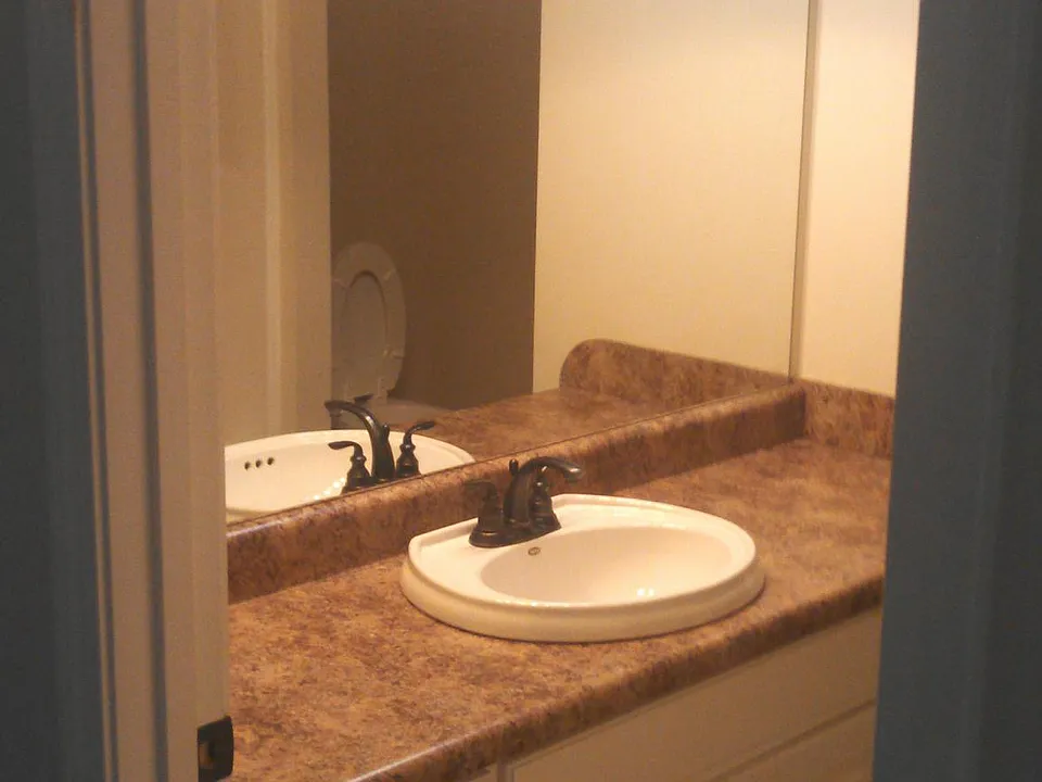 Bathroom with full size shower/tub