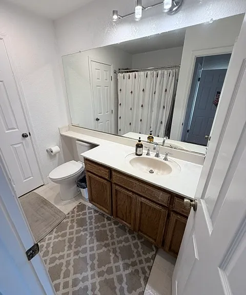 Master bathroom upstairs