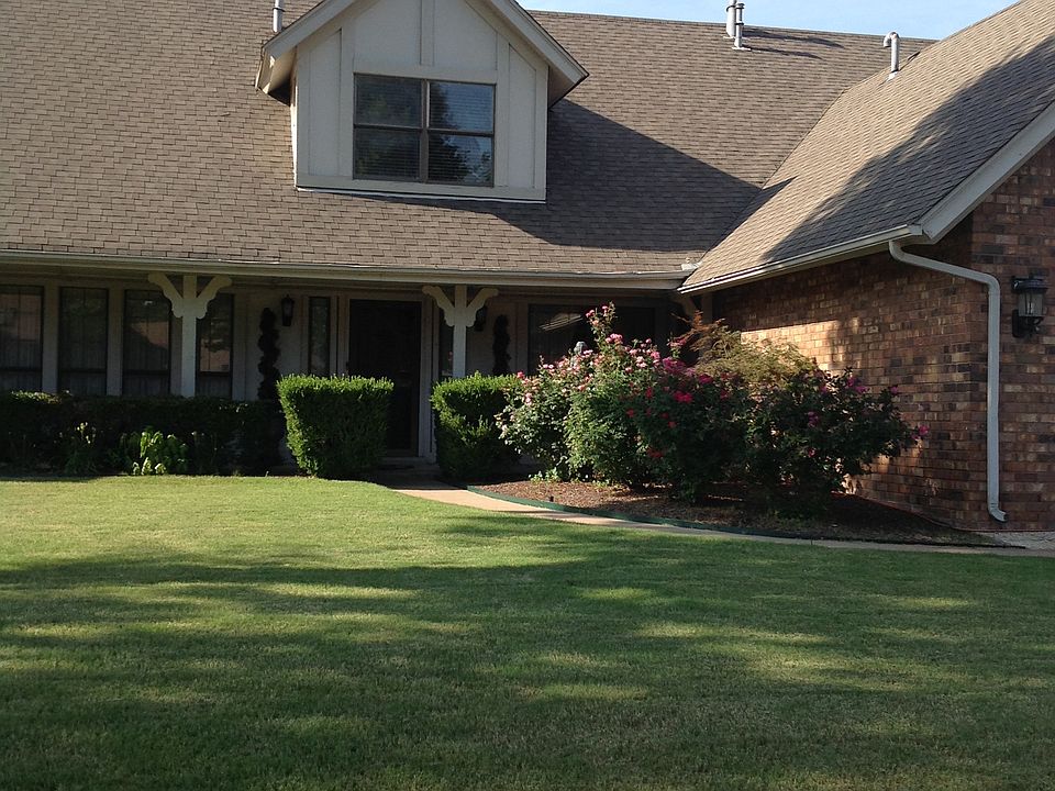 Corner lot with a beautiful yard.