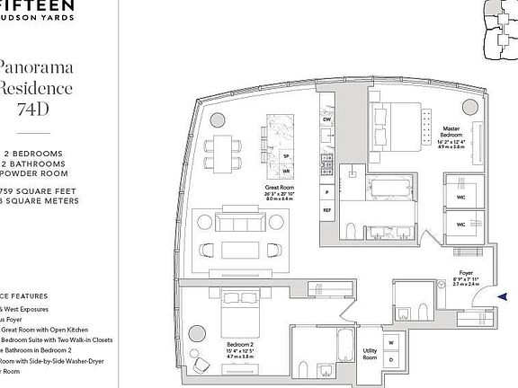 2nd image of 15 Hudson Yard #76D