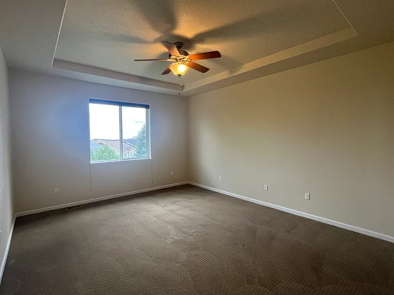 Large primary suite.