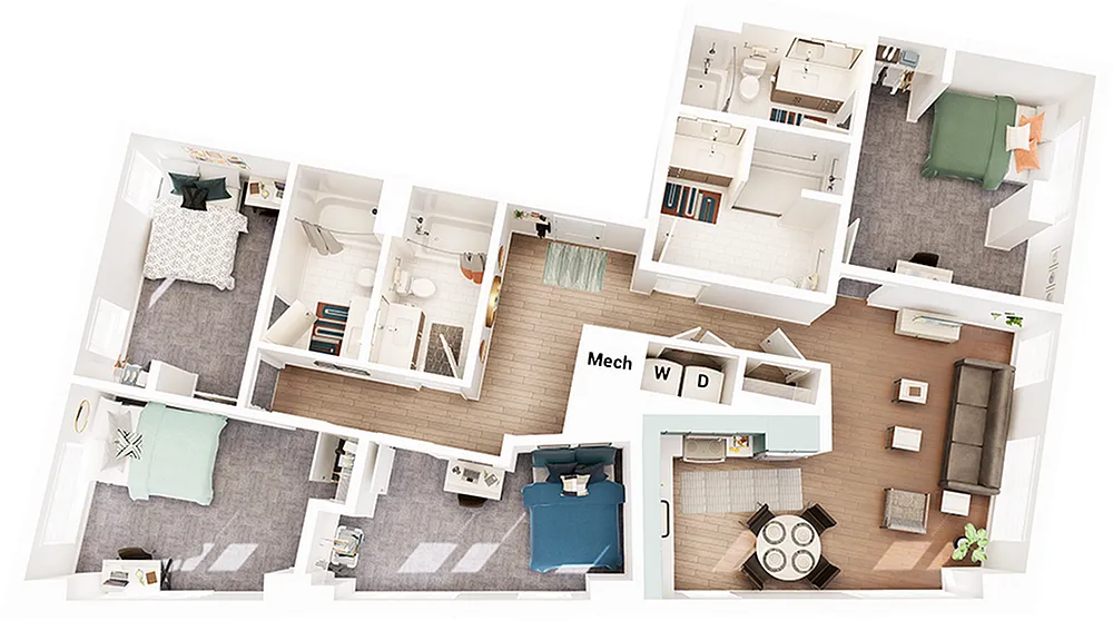 Floor plan D17 A