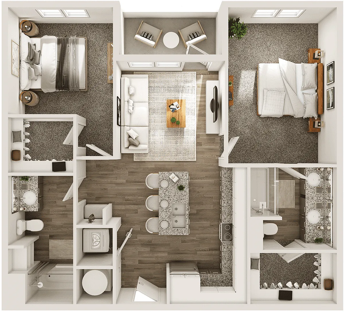 Floor plan B1