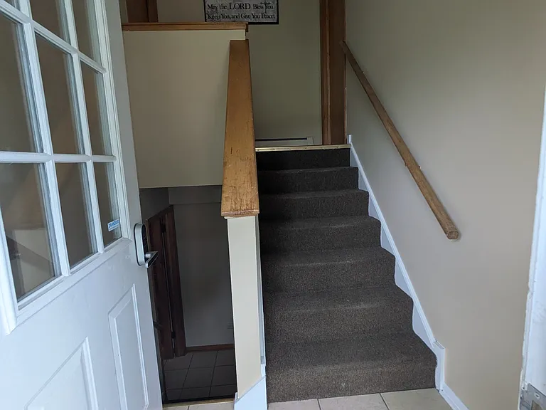 2 apartments upstairs and 2 apartments downstairs