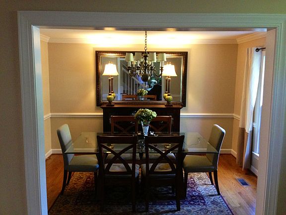 Dining room view from foyer
