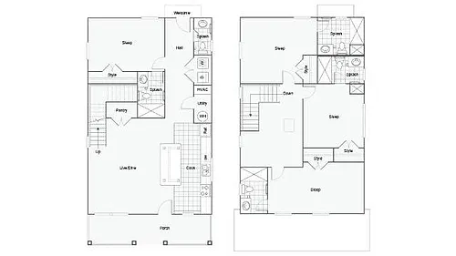 Floor plan Butler