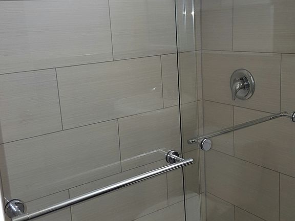 Tile shower