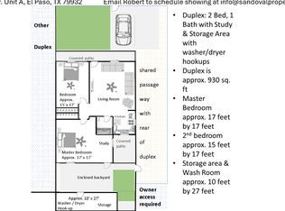 309 Coates Dr Unit A, El Paso, TX 79932