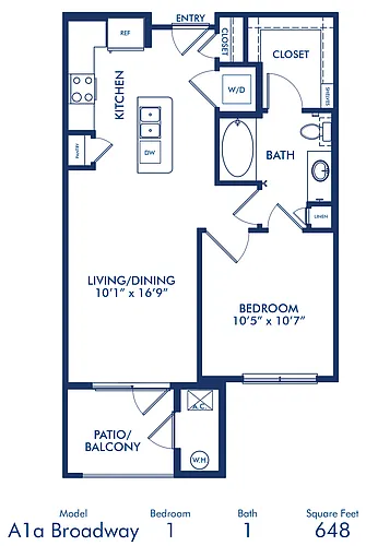 Floor plan Broadway