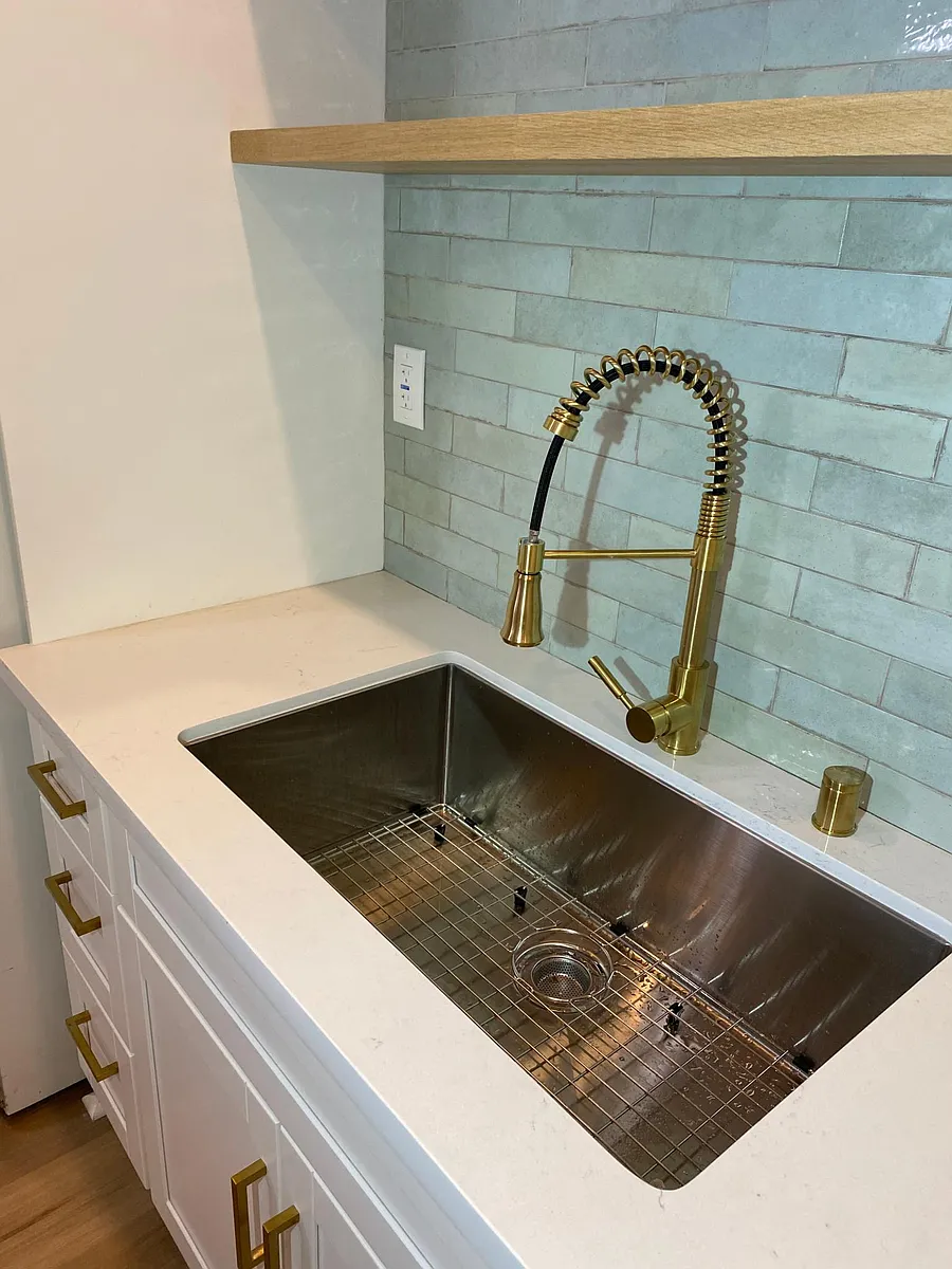 stainless steel large sink - 11 Lemon Dr #B