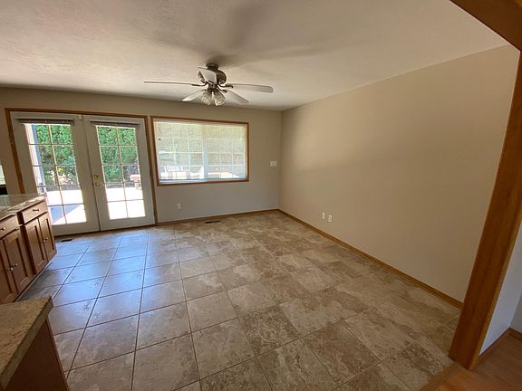 Dinning Room with Doors out to Deck