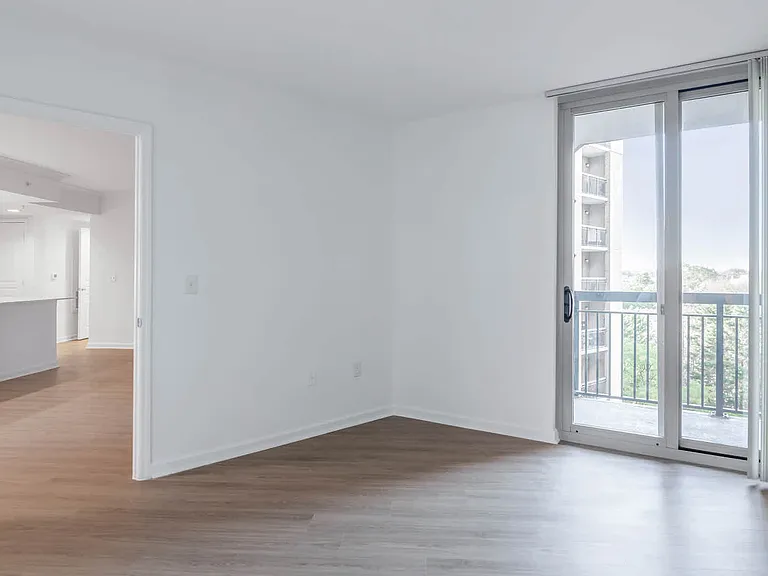 Bedroom with Balcony and Hard Surface Flooring