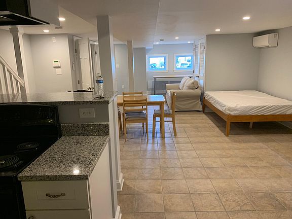 Partly-furnished apartment, looking toward the front (plenty of light)