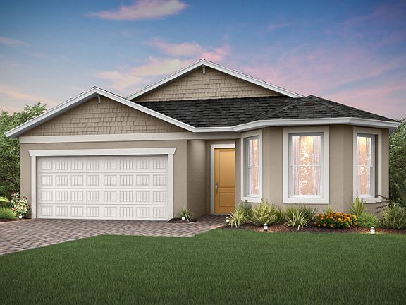 Home Exterior C2B with bay window and shingle roof