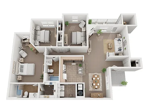 Floor plan The Dogwood *Newly Renovated
