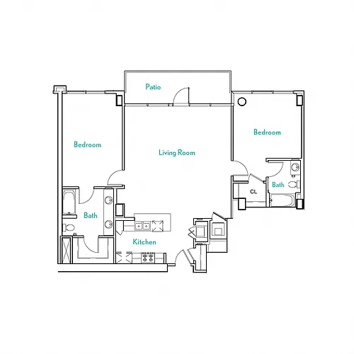 Floor plan Port