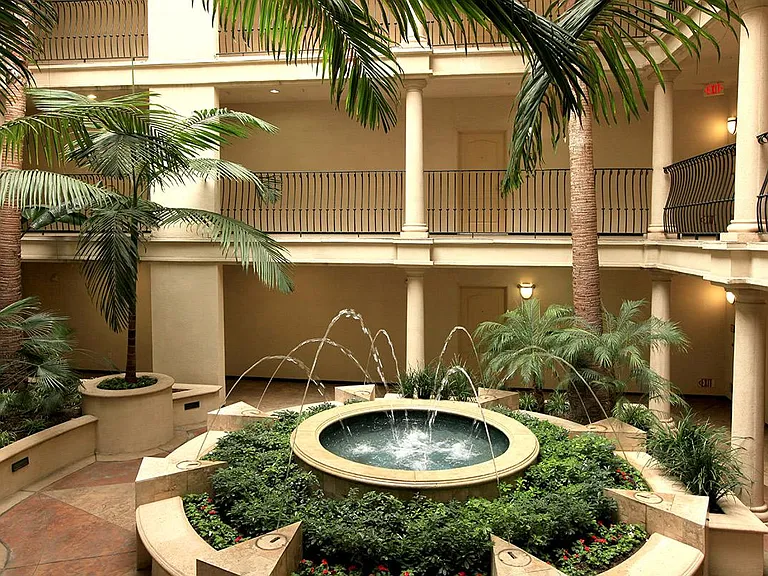 TRANQUIL FOUNTAINS IN EVERY COURTYARD