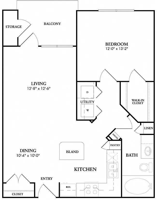 Floor plan A2 Oaklawn