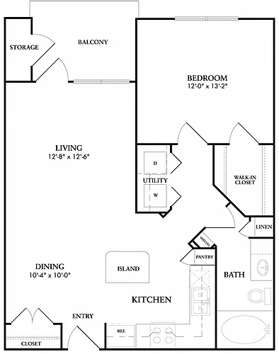 Floor plan A2 Oaklawn