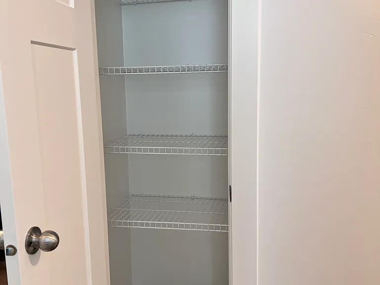 Hall linen closet